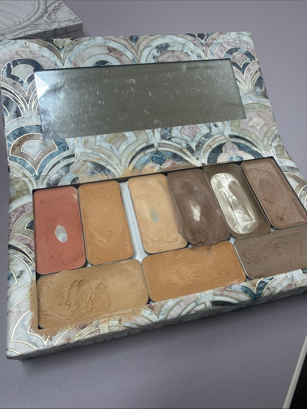 Cream Concealer & Foundation Palette — Neutral & Warm Shades